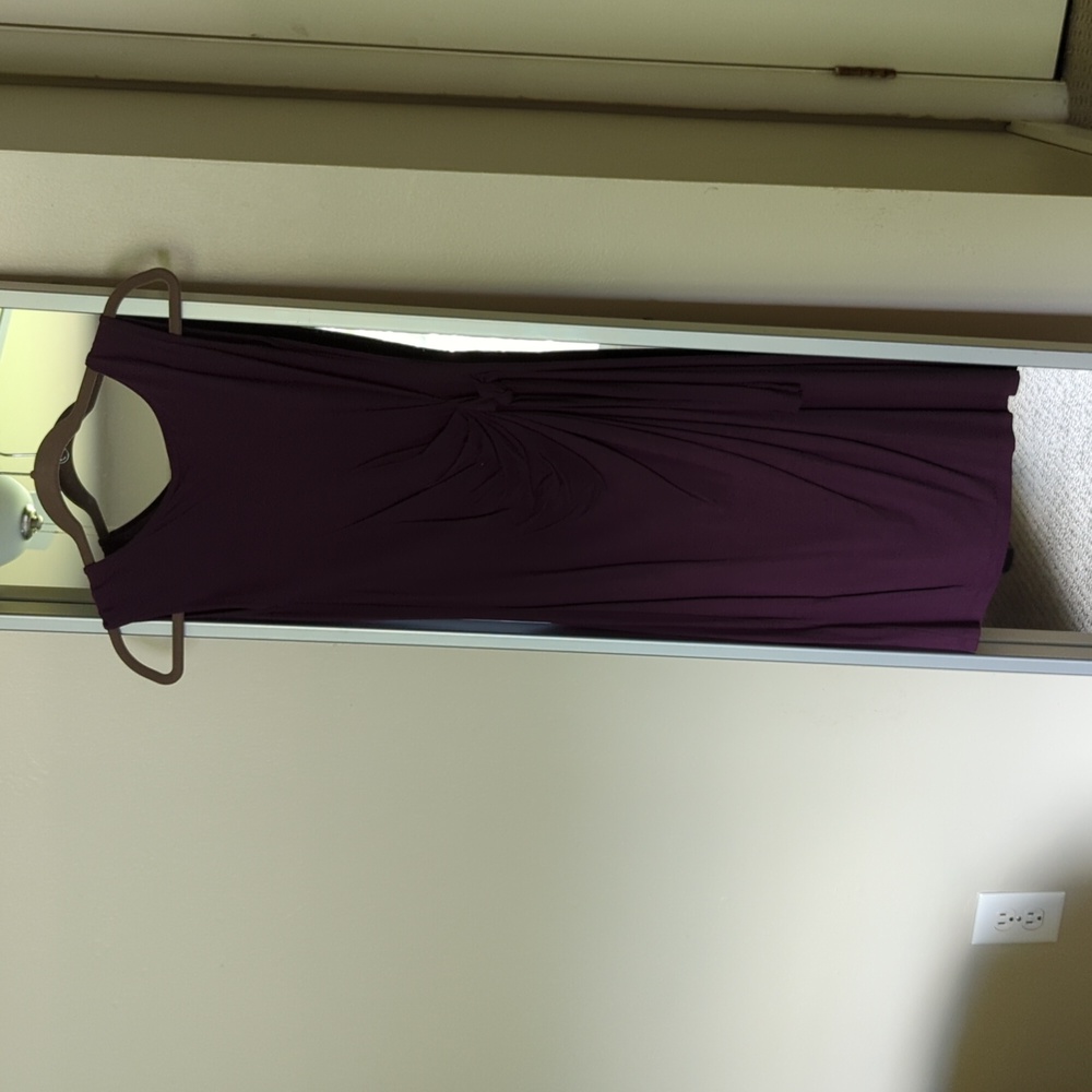 Purple dress